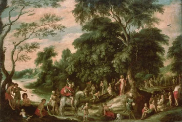 Saint Jean-Baptiste prêchant